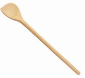 Vařecha 28cm WOODY s rohem